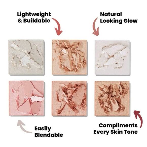 Ace Beaute Makeup Ace Beaute Glow
Essentials Shimmering Glow Highlighter Palette - Picture 2 of 8